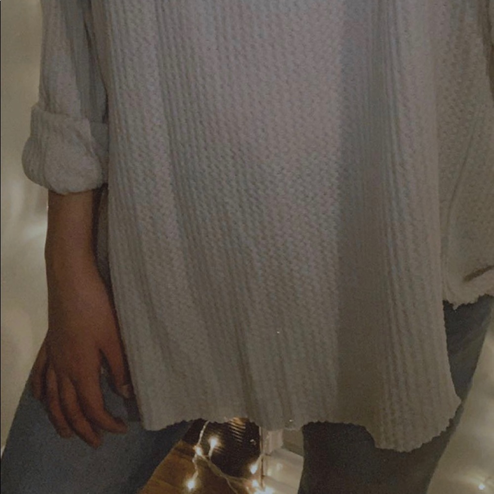 cute and comfy waffle sweater!!